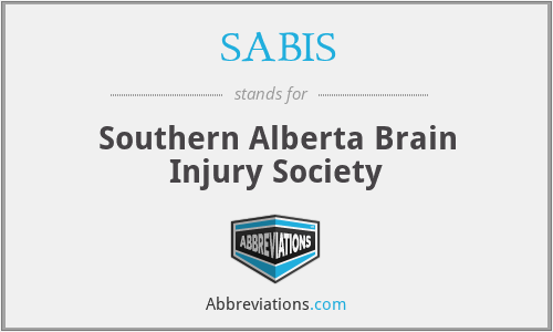 SABIS - Southern Alberta Brain Injury Society