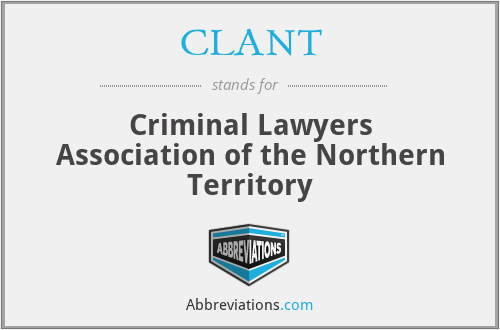 CLANT - Criminal Lawyers Association of the Northern Territory