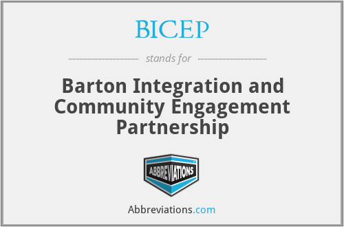 BICEP - Barton Integration and Community Engagement Partnership