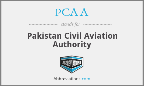 PCAA - Pakistan Civil Aviation Authority
