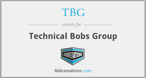 TBG - Technical Bobs Group