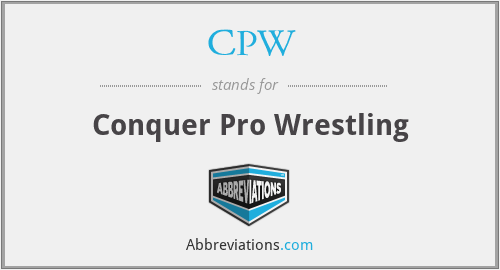 CPW - Conquer Pro Wrestling