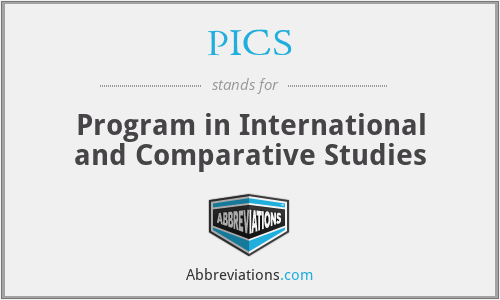 PICS - Program in International and Comparative Studies