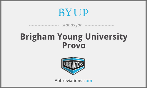 BYUP - Brigham Young University Provo