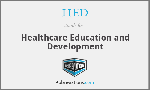 HED - Healthcare Education and Development