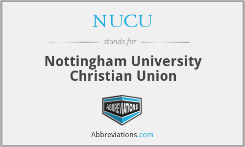 NUCU - Nottingham University Christian Union