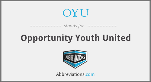 OYU - Opportunity Youth United