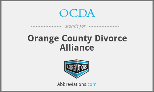 OCDA - Orange County Divorce Alliance