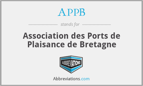 APPB - Association des Ports de Plaisance de Bretagne