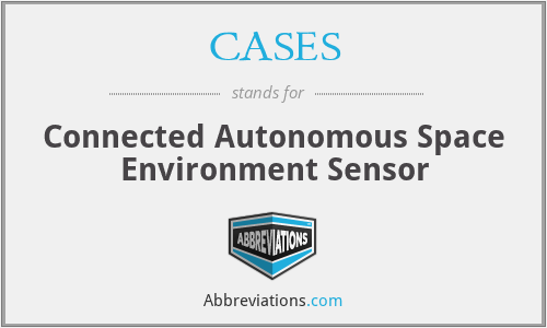 CASES - Connected Autonomous Space Environment Sensor