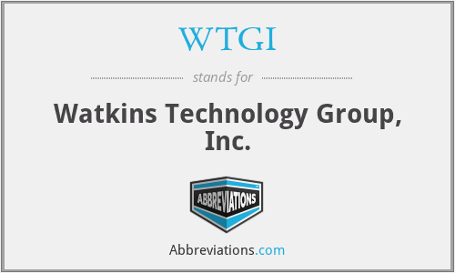 WTGI - Watkins Technology Group, Inc.