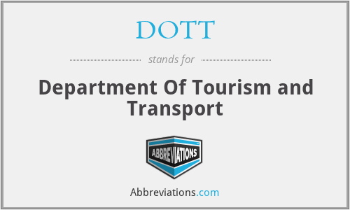 DOTT - Department Of Tourism and Transport