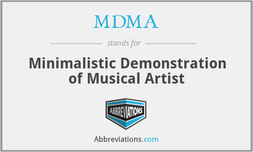 MDMA - Minimalistic Demonstration of Musical Artist