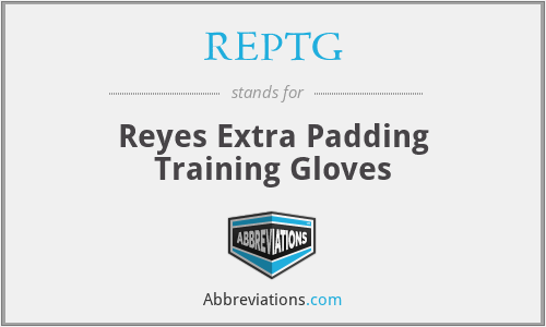 REPTG - Reyes Extra Padding Training Gloves