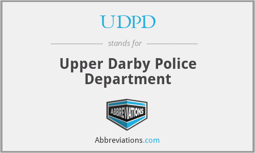 UDPD - Upper Darby Police Department