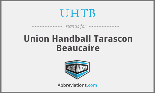 UHTB - Union Handball Tarascon Beaucaire