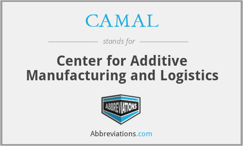 CAMAL - Center for Additive Manufacturing and Logistics