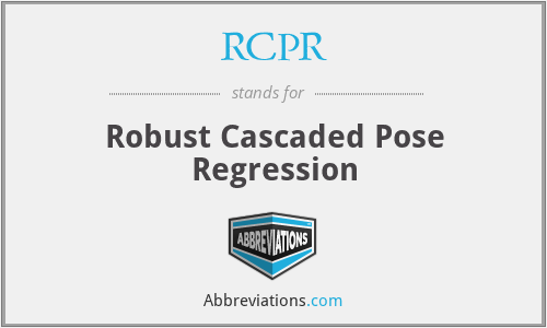 RCPR - Robust Cascaded Pose Regression