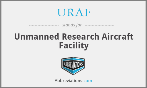 URAF - Unmanned Research Aircraft Facility