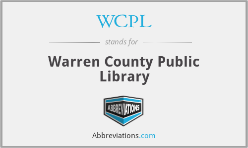 WCPL - Warren County Public Library