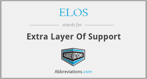 ELOS - Extra Layer Of Support