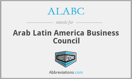 ALABC - Arab Latin America Business Council