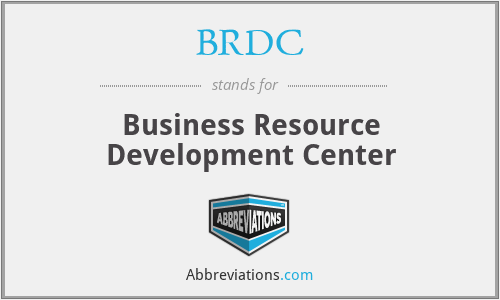 BRDC - Business Resource Development Center