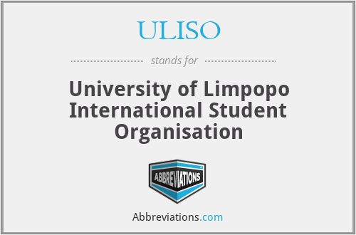 ULISO - University of Limpopo International Student Organisation