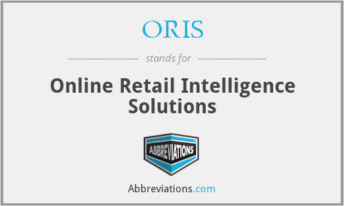 ORIS - Online Retail Intelligence Solutions