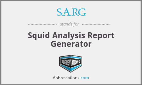 SARG - Squid Analysis Report Generator