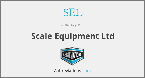 SEL - Scale Equipment Ltd