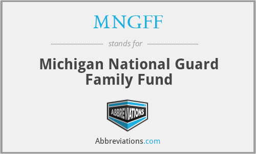 MNGFF - Michigan National Guard Family Fund