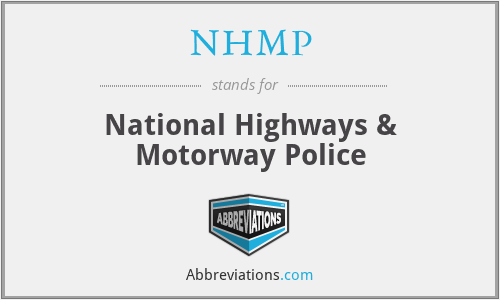 NHMP - National Highways & Motorway Police