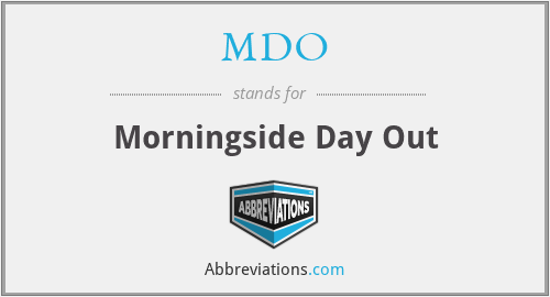 MDO - Morningside Day Out