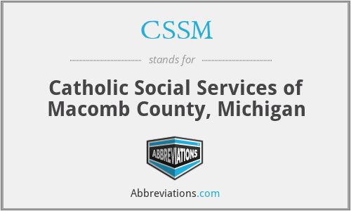 CSSM - Catholic Social Services of Macomb County, Michigan