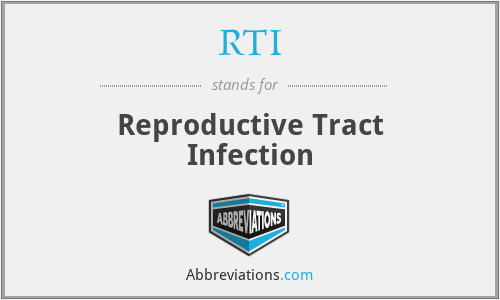RTI - Reproductive Tract Infection