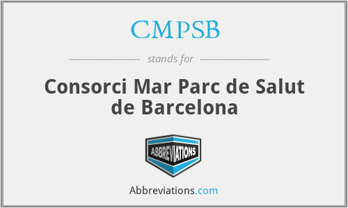 CMPSB - Consorci Mar Parc de Salut de Barcelona
