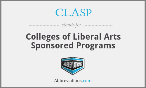 CLASP - Colleges of Liberal Arts Sponsored Programs