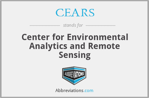 CEARS - Center for Environmental Analytics and Remote Sensing