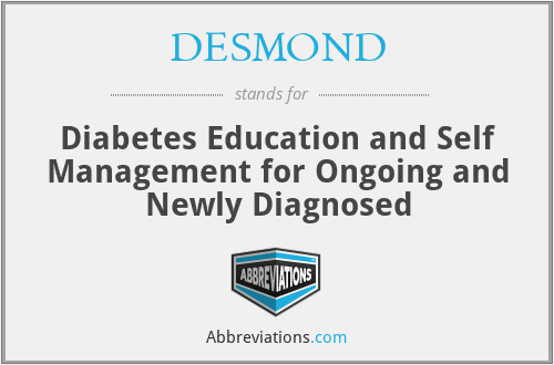 DESMOND - Diabetes Education and Self Management for Ongoing and Newly Diagnosed