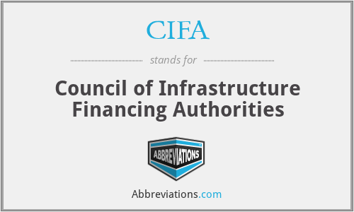 CIFA - Council of Infrastructure Financing Authorities