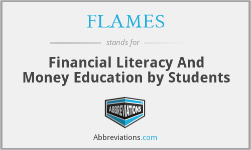 FLAMES - Financial Literacy And Money Education by Students