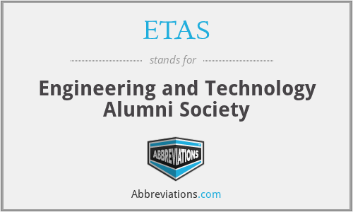 ETAS - Engineering and Technology Alumni Society