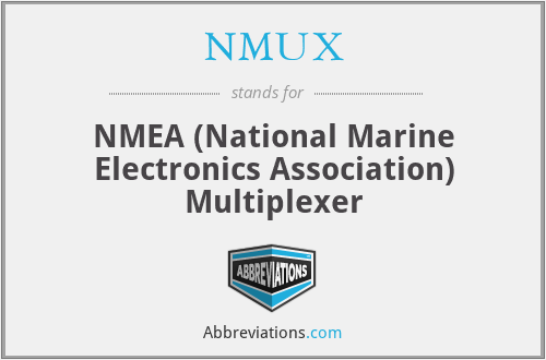 NMUX - NMEA (National Marine Electronics Association) Multiplexer