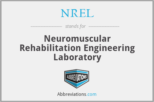NREL - Neuromuscular Rehabilitation Engineering Laboratory