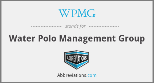 WPMG - Water Polo Management Group