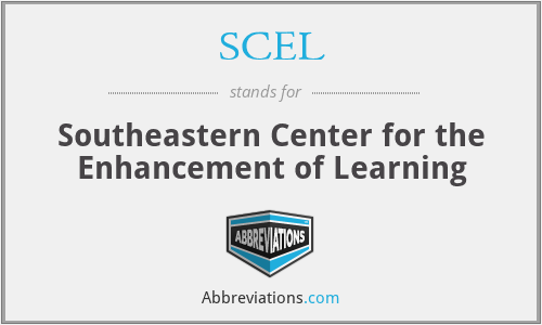 SCEL - Southeastern Center for the Enhancement of Learning