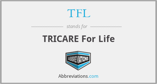 TFL - TRICARE For Life