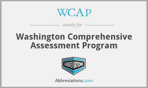 WCAP - Washington Comprehensive Assessment Program
