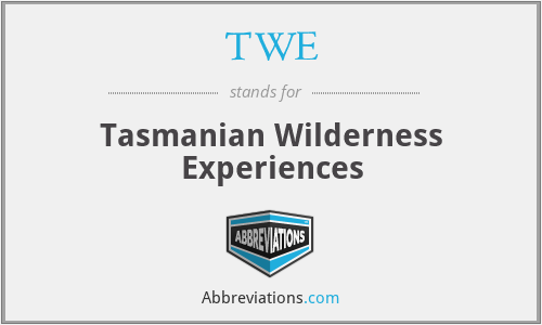 TWE - Tasmanian Wilderness Experiences